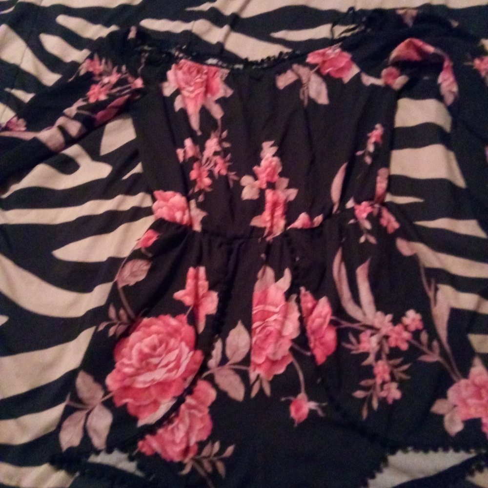 Floral jumper